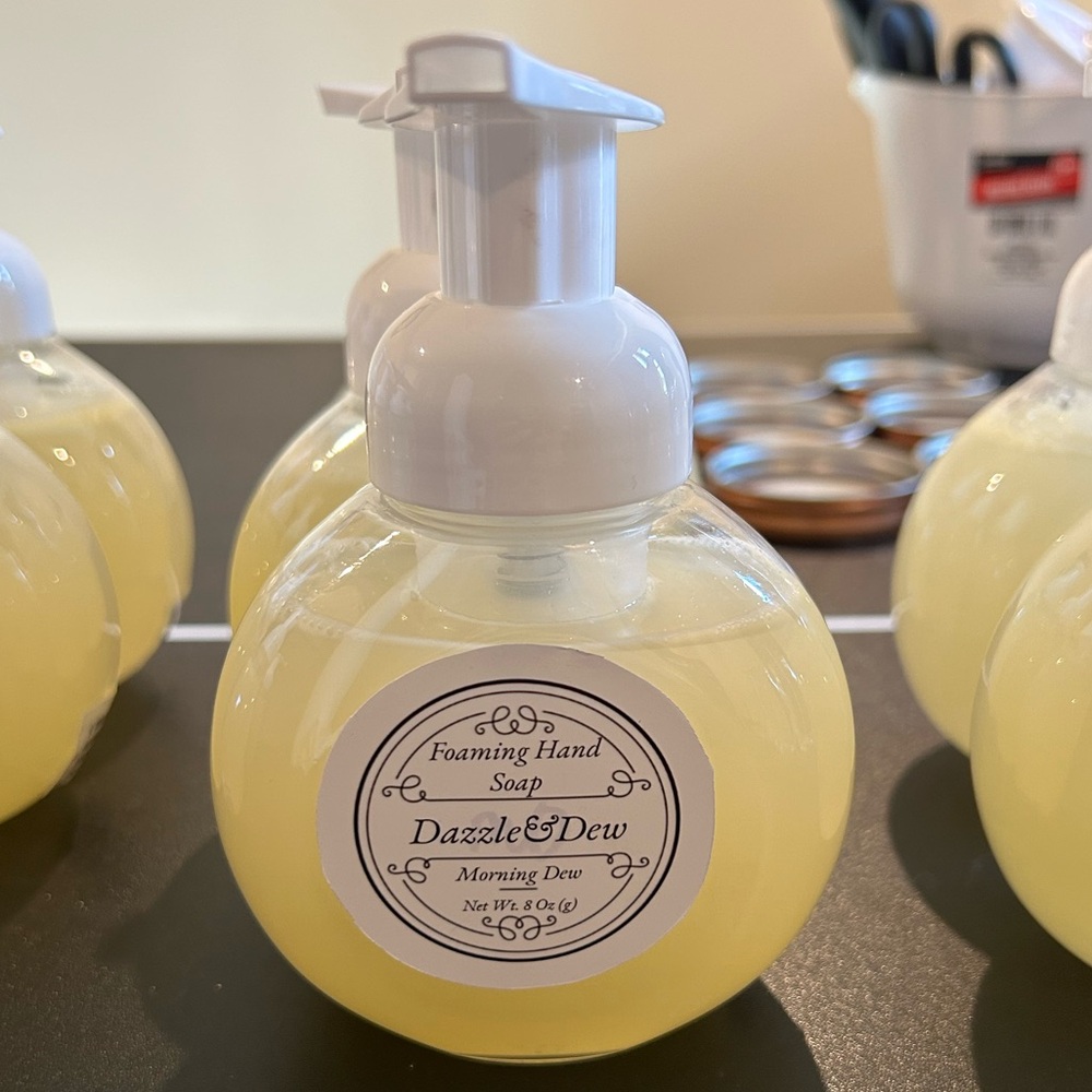 Morning Dew Foaming Hand Soap Homemade